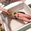 Replica Dior M0446 Dior Saddle Bag M0447 Pink Goatskin