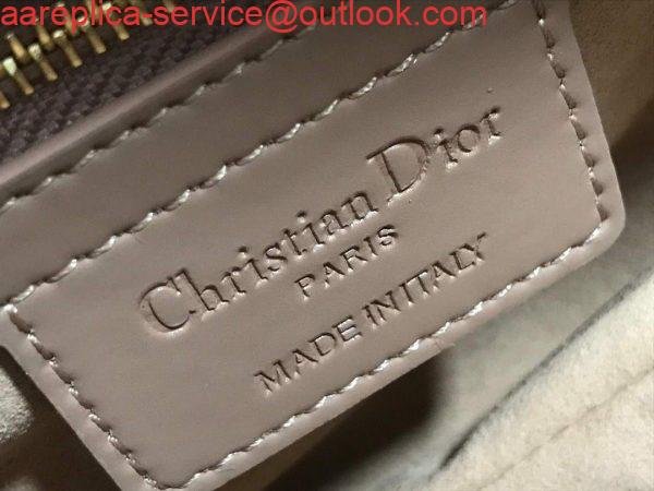 Replica Dior M0446 Dior Saddle Bag M0447 Apricot Grained Calfskin with Apricot Hardware