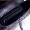 Replica Dior M0446 Dior Saddle Bag M0447 Apricot Grained Calfskin Black Pinter logo