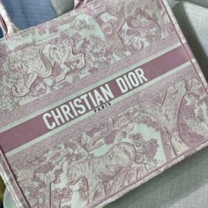 Replica Dior M1286 Book Tote Christian Dior Multicolor Red and Green