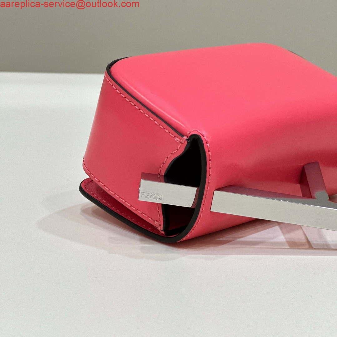 Replica Fendi 7AS173 Fendi First Sight Red leather Nano bag