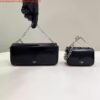 Replica Fendi 7AS173 Fendi First Sight Black leather Nano bag