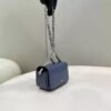 Replica Fendi 7AS173 Fendi First Sight Blue leather Nano bag