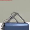 Replica Fendi 7AS173 Fendi First Sight Blue leather Nano bag