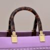 Replica Fendi 8BH386 Sunshine Medium Bag Purple leather shopper 8266S