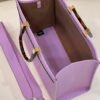 Replica Fendi 8BH386 Sunshine Medium Bag Purple leather shopper 8266S