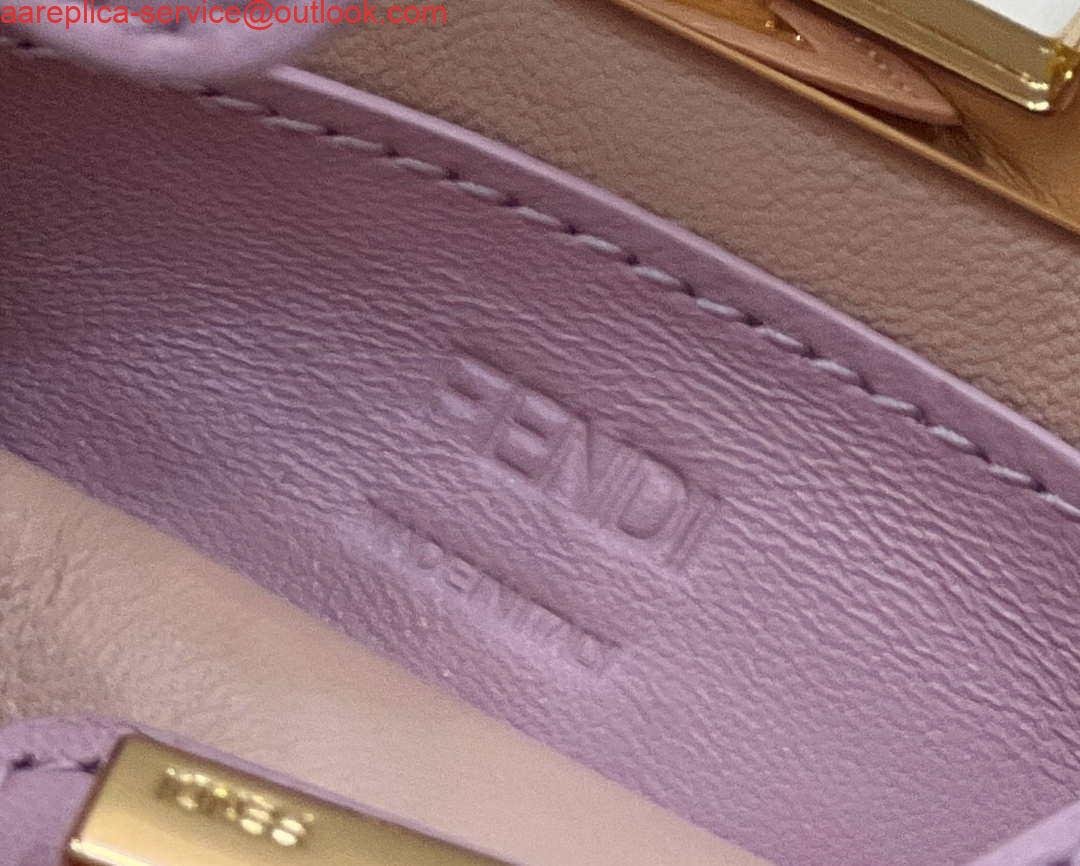Replica Fendi 7AR993 FENDI PICO PEEKABOO Charm 8385 Purple