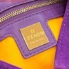 Replica Fendi 8339 Baguette Middle Age Solid Color Series Underarm Bag Purple