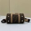 Replica Fendi 7VA570 Mini bag Brown FF fabric bag