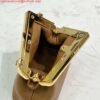 Replica Fendi 7AS051 Nano Fendi First Charm Charm in Brown nappa leather