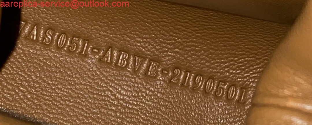Replica Fendi 7AS051 Nano Fendi First Charm Charm in Brown nappa leather