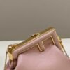 Replica Fendi 7AS051 Nano Fendi First Charm Charm in pink nappa leather