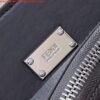 Replica Fendi 7VA529 Peekaboo ISeeU Medium Gray Leather Bag