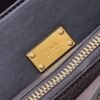 Replica Fendi 7VA529 Peekaboo ISeeU Medium Brown Leather Bag