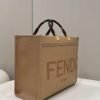 654da405e4749.jpg Replica Fendi 8266S Sunshine Medium Bag 8BH386 Apricot leather shopper