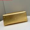 654da4478e3db.jpg Replica Fendi 8553 Sunshine Medium Tote Shoulder Bag 8BH386 Gold Laminated leather shopper