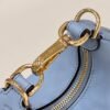 Replica Fendi 7AS089 Nano Fendigraphy Light blue leather Charm 80056S