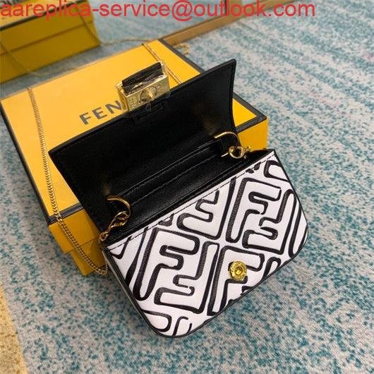 Replica FENDI 6801 Monogram Casual Style Street Style Collaboration 2WAY Chain Bag