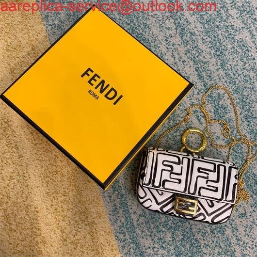 Replica FENDI 6801 Monogram Casual Style Street Style Collaboration 2WAY Chain Bag
