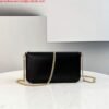 654da8980aa62.jpg Replica Fendi 8521 Baguette Chain Midi Shoulder Bag Black