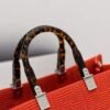 Replica Fendi 8BH386 Sunshine Medium Fendi Tote Bag 8258 Orange Red