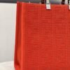 Replica Fendi 8BH386 Sunshine Medium Fendi Tote Bag 8258 Orange Red