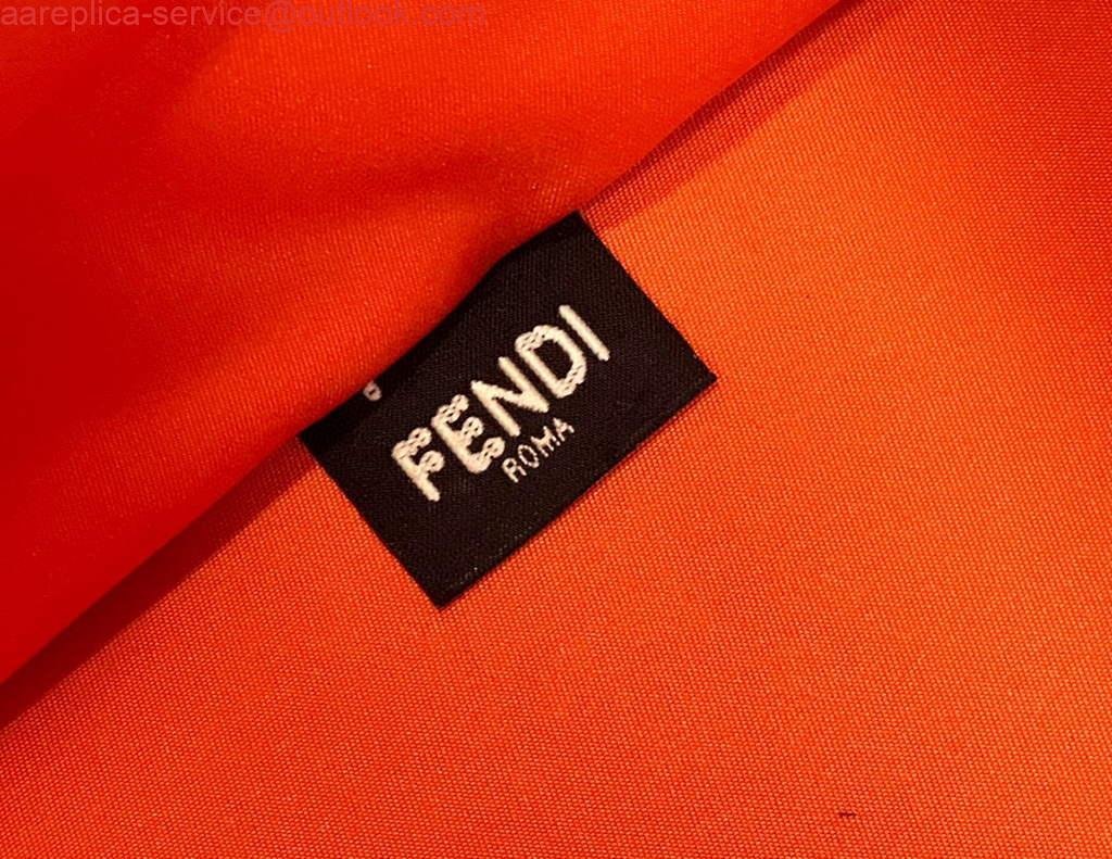 Replica Fendi 8BH386 Sunshine Medium Fendi Tote Bag 8258 Orange Red