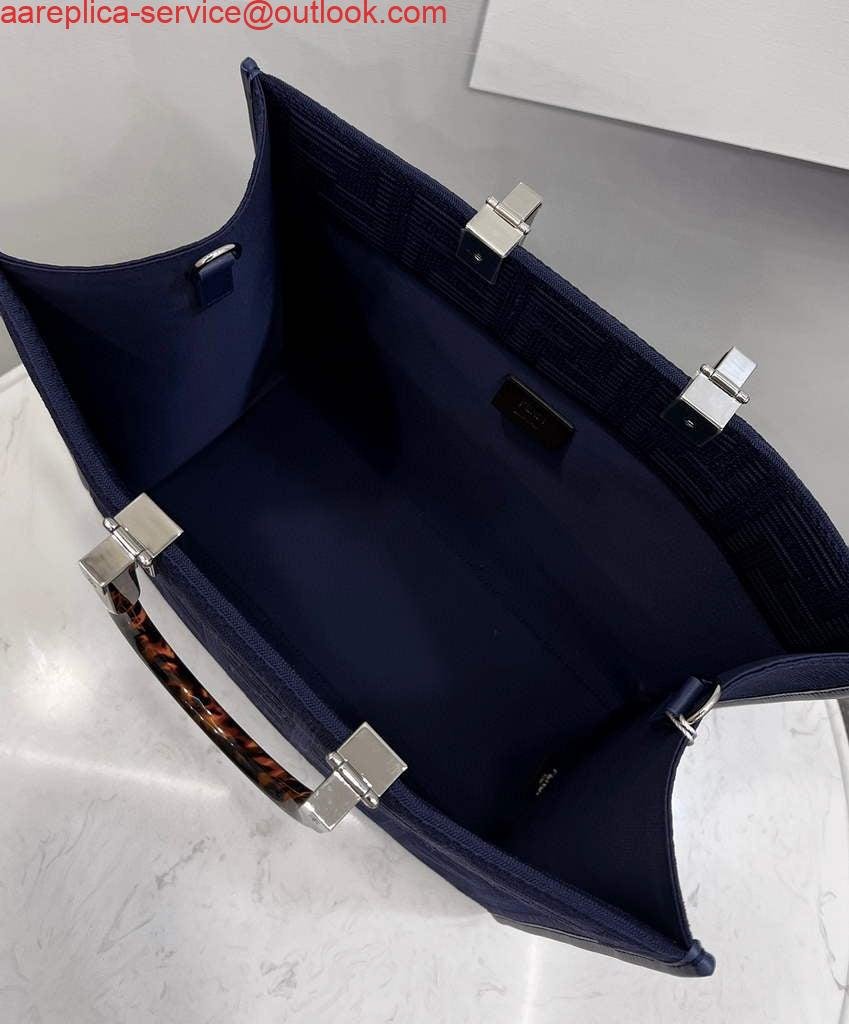 654da9cd8aad0.jpg Replica Fendi 8BH386 Sunshine Medium Fendi Tote Bag 8258 Navy blue