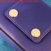 Replica Fendi 7AR844 Nano Baguette Charm Purple Nappa Leather
