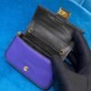Replica Fendi 7AR844 Nano Baguette Charm Purple Nappa Leather