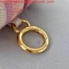 Replica Fendi 7AR844 Nano Baguette Charm Pink Canvas Charm