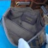 Replica Fendi 7AR844 Nano Baguette Charm Brown Nappa Leather