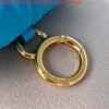 Replica Fendi 7AR844 Nano Baguette Charm Blue Nappa Leather