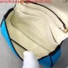 Replica Fendi 7AR844 Nano Baguette Charm Blue Nappa Leather