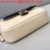 Replica Fendi 70213 Easy Baguette Leather Handbag White