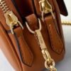 Replica Fendi 70213 Easy Baguette Leather Handbag Brown