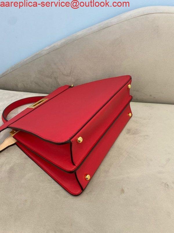 Replica Fendi 70193 Peekaboo ISEEU MEDIUM Red Leather Bag