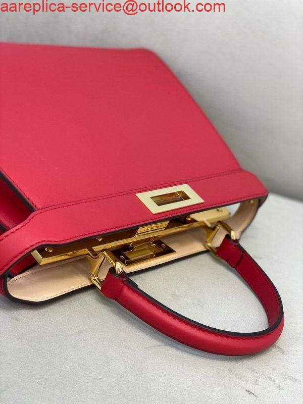 Replica Fendi 70193 Peekaboo ISEEU MEDIUM Red Leather Bag