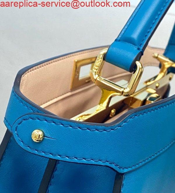 654dabaa5bfb1.jpg Replica Fendi 70193 Peekaboo ISEEU MEDIUM Blue Leather Bag