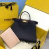 654dabaf323e3.jpg Replica Fendi 70193 Peekaboo ISEEU MEDIUM Black Leather Bag