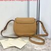Replica Fendi 655 Fendi Moonlight Shoulder Saddle Leather Bag Brown