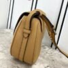 Replica Fendi 655 Fendi Moonlight Shoulder Saddle Leather Bag Brown