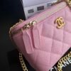 Replica Chanel Classic Wallet On Chain Best Pink Copy Ap0250