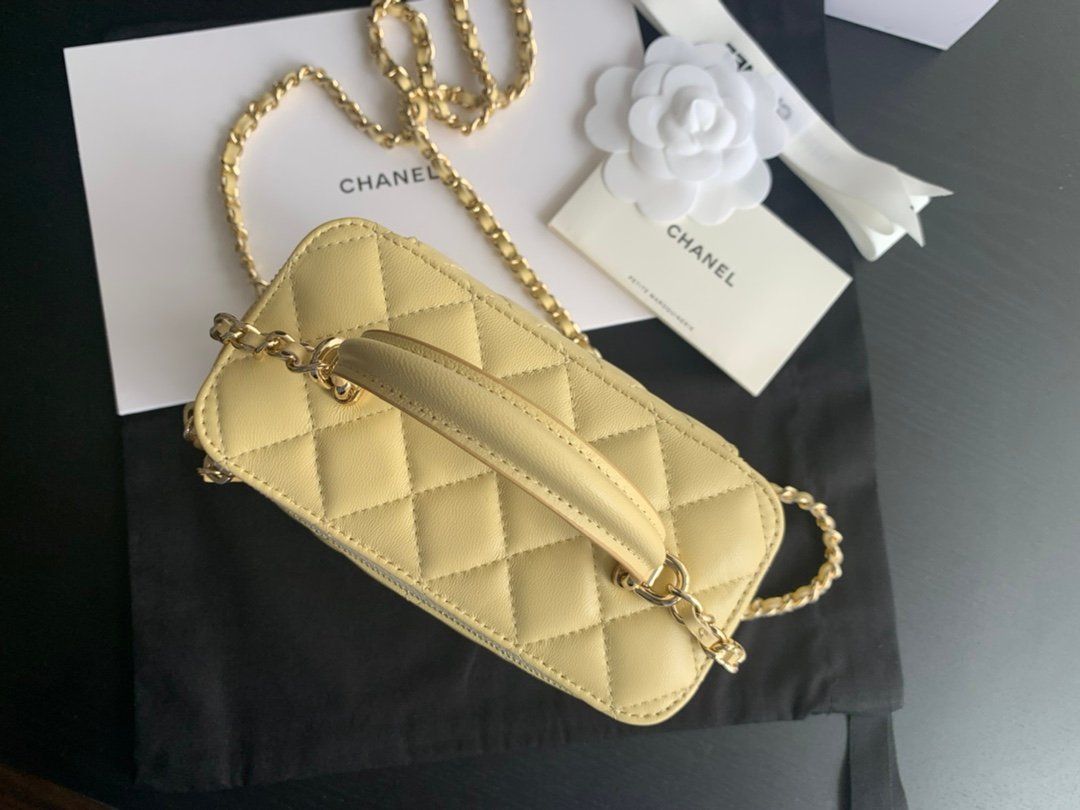 Replica Chanel 1:1 Mirror 22 Top Yellow Ap2199