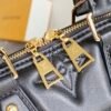 Replica Louis Vuitton Alma BB Bag Black LV M59793