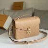 Replica Louis Vuitton Pochette Metis Monogram Empreinte Cream M44738
