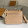 Replica Louis Vuitton Pochette Metis Monogram Empreinte Cream M44738