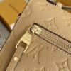 Replica Louis Vuitton Pochette Metis Monogram Empreinte Cream M44738