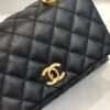 UK Replica Chanel Inspired Coco Handle Black 24*14*10Cm A92990