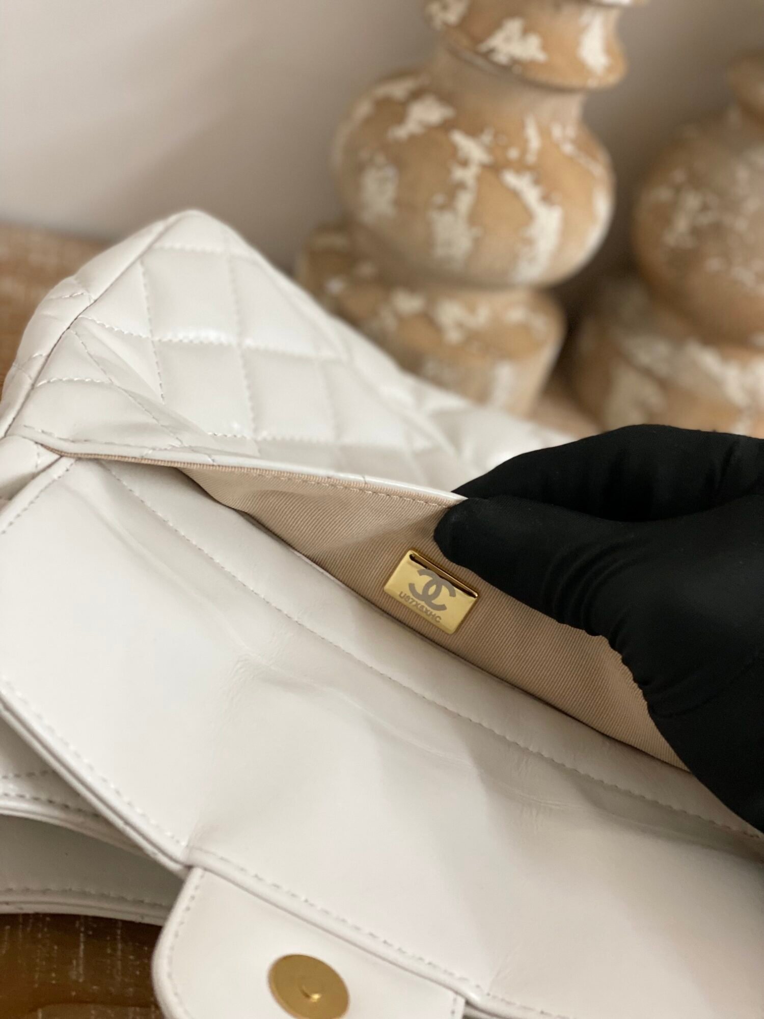 Replica Chanel Cf Mini Luxury 3690 Replica White